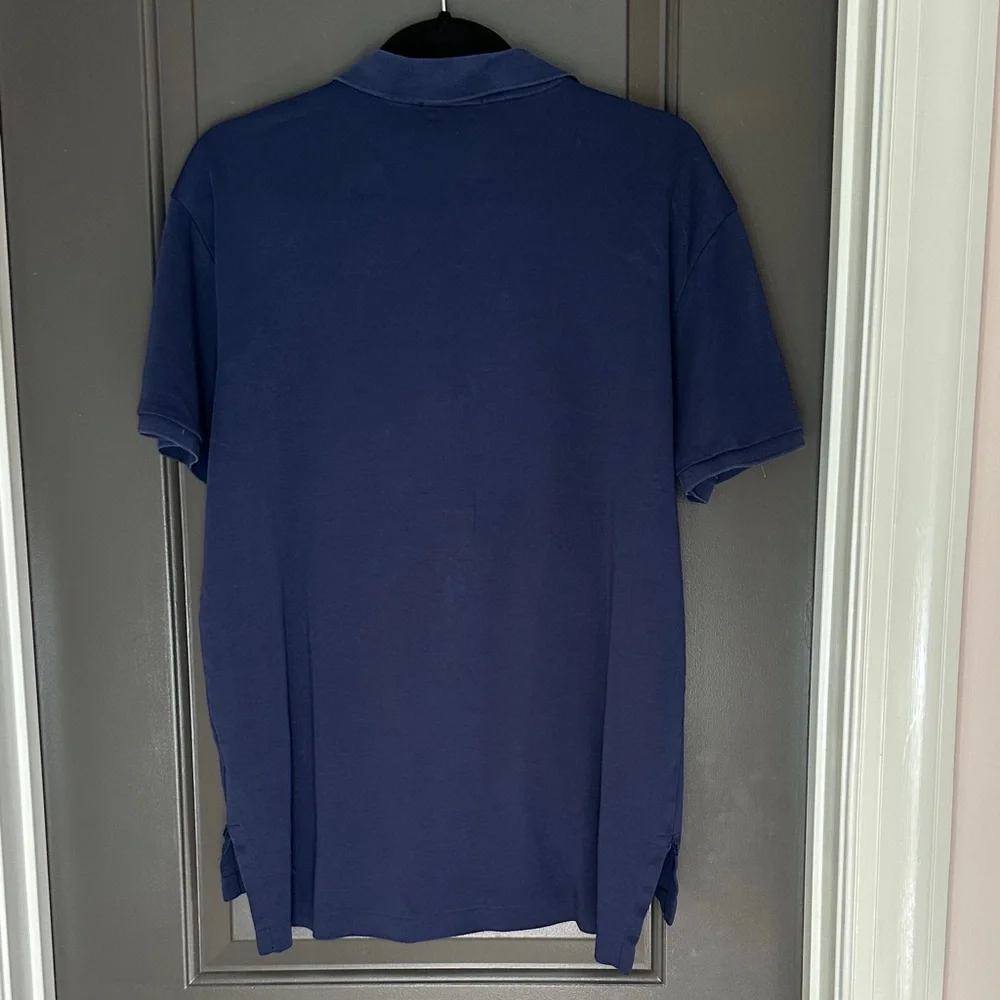 Polo by Ralph Lauren Men's Classic Blue Polo Shirt Size L - Picture 5 of 5